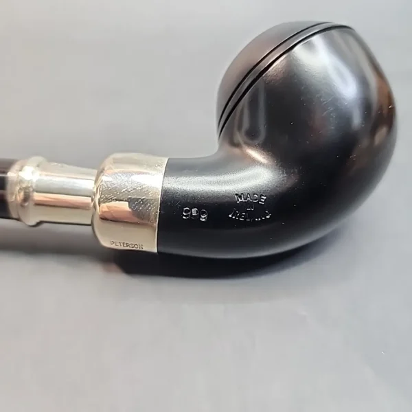 Peterson Ebony Spigot 999, Bent Rhodesian, Fishtail [SOLD OUT] - Image 9