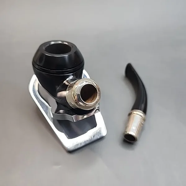 Peterson Ebony Spigot 999, Bent Rhodesian, Fishtail [SOLD OUT] - Image 12