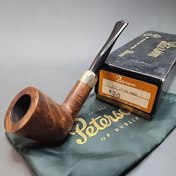 K&P Peterson Irish Made 120, Straight Dublin, Unsmoked, Fishtail [SOLD OUT] - Image 3