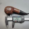 Rossi by Savinelli Sera 8320, Rusticated Author, 6mm [SOLD OUT] - Image 12