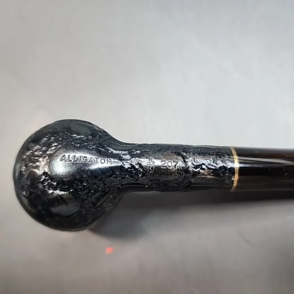 Savinelli Alligator 207, Dark Green Apple, Unsmoked, 6mm [SOLD OUT] - Image 9