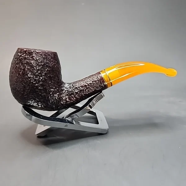 Savinelli La Pipa 2008 (677) Sandblasted Briar Pipe, Unsmoked, 6mm [SOLD OUT] - Image 4