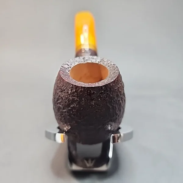 Savinelli La Pipa 2008 (677) Sandblasted Briar Pipe, Unsmoked, 6mm [SOLD OUT] - Image 6