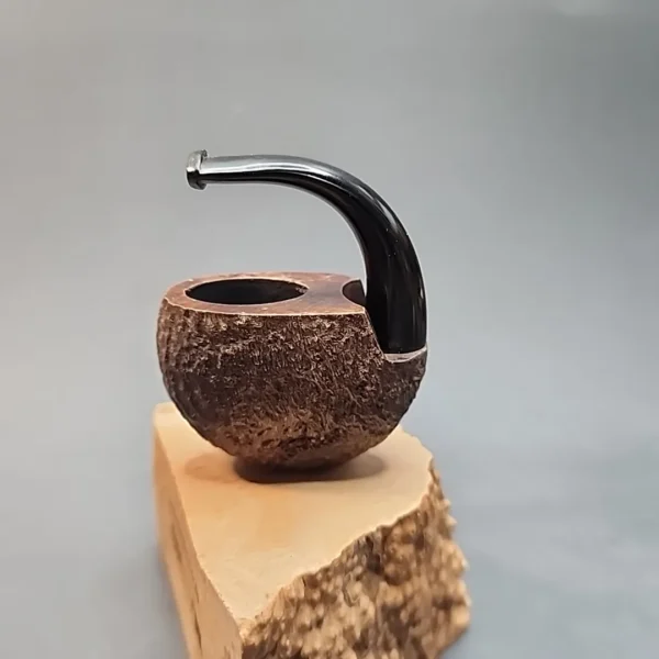 Savinelli Rolex Sandblasted Vest Pocket Pipe, Unsmoked [SOLD OUT] - Image 6