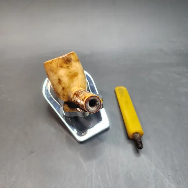 Smooth Billiard Block Meerschaum Pipe, Case [SOLD OUT] - Image 11