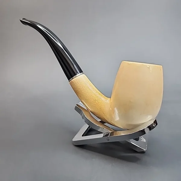 Swan Neck Billiard, Block Meerschaum Pipe [SOLD OUT] - Image 6