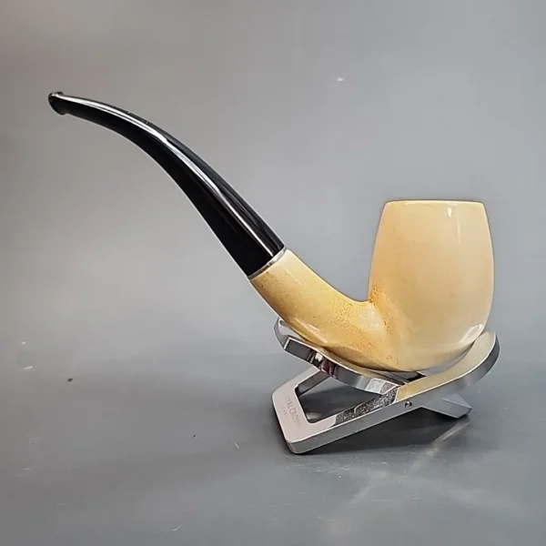 Swan Neck Billiard, Block Meerschaum Pipe [SOLD OUT] - Image 7