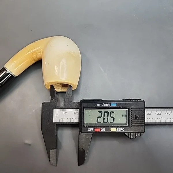 Swan Neck Billiard, Block Meerschaum Pipe [SOLD OUT] - Image 10