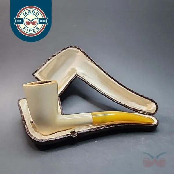 Vienna Meerschaum, Dublin Block Meerschaum Pipe, Austrian Estate [SOLD OUT]