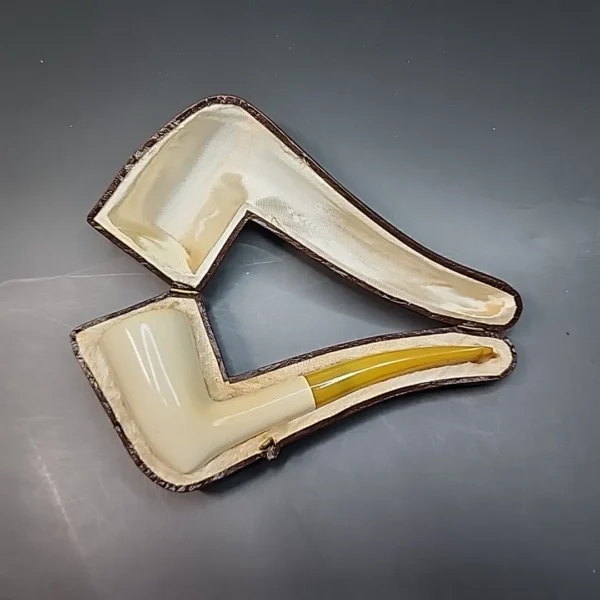 Vienna Meerschaum, Dublin Block Meerschaum Pipe, Austrian Estate [SOLD OUT] - Image 3
