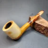 Vintage Straight Billiard Block Meerschaum Pipe [SOLD OUT] - Image 3