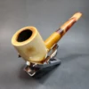 Vintage Straight Billiard Block Meerschaum Pipe [SOLD OUT] - Image 4