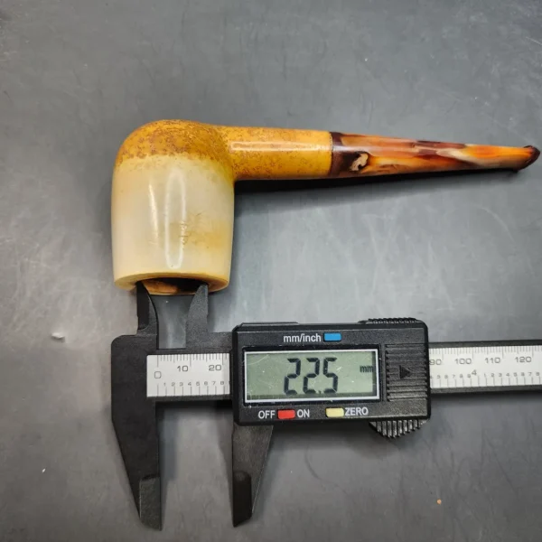 Vintage Straight Billiard Block Meerschaum Pipe [SOLD OUT] - Image 10