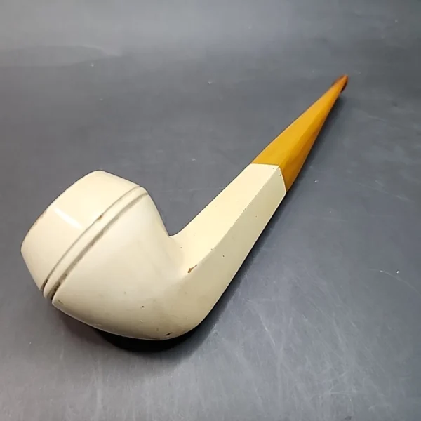Vintage White Briar Straight Bulldog Briar Pipe, Estate [SOLD OUT] - Image 7