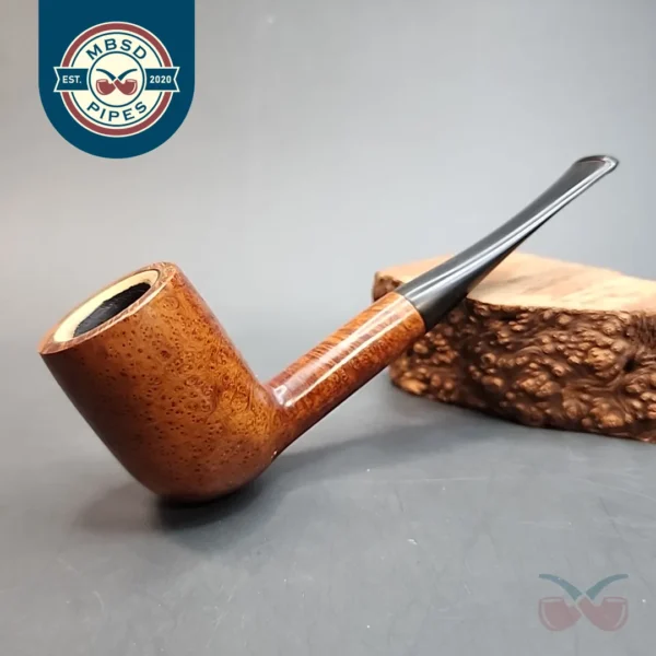 White Star, Meerschaum Lined Straight Billiard, Danish Estates [SOLD OUT]