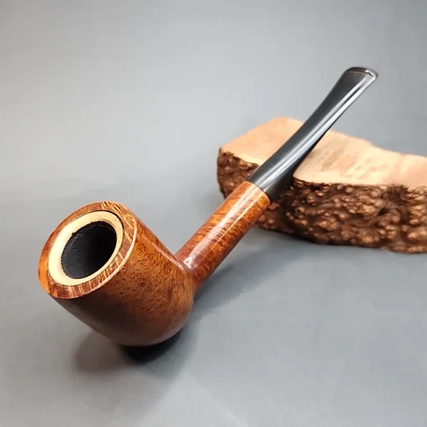 White Star, Meerschaum Lined Straight Billiard, Danish Estates [SOLD OUT] - Image 3