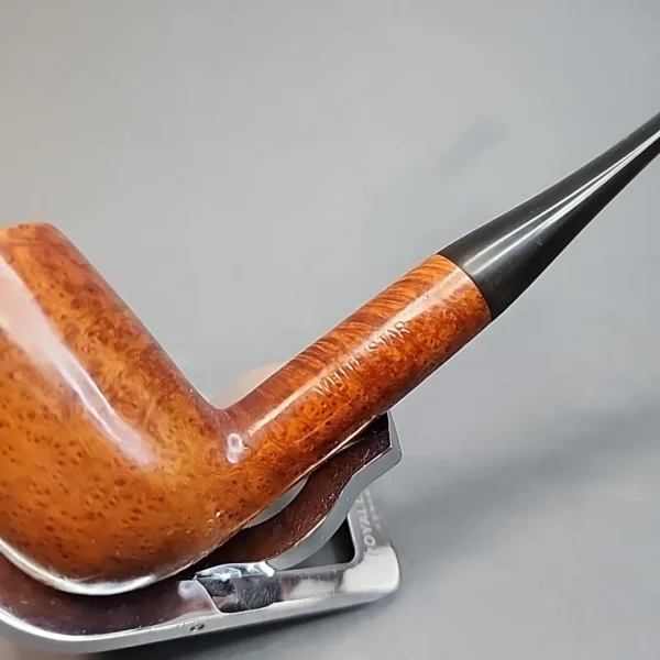 White Star, Meerschaum Lined Straight Billiard, Danish Estates [SOLD OUT] - Image 4
