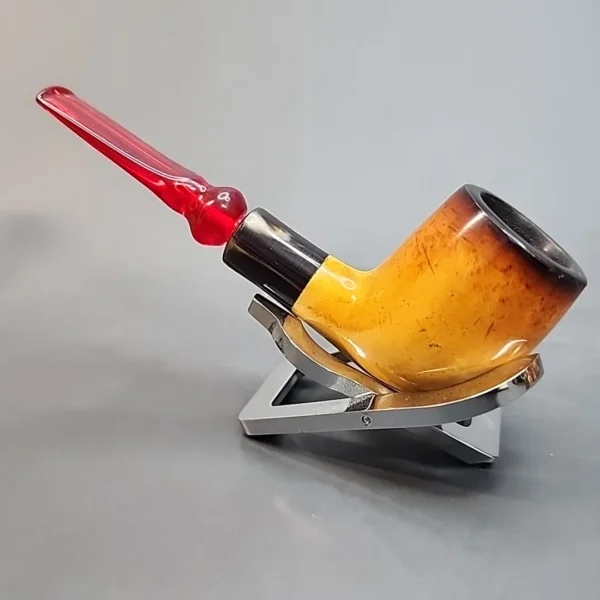 African Meerschaum Military Mount Block Meerschaum Pipe [SOLD OUT] - Image 7