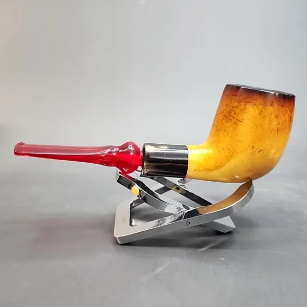 African Meerschaum Military Mount Block Meerschaum Pipe [SOLD OUT] - Image 8