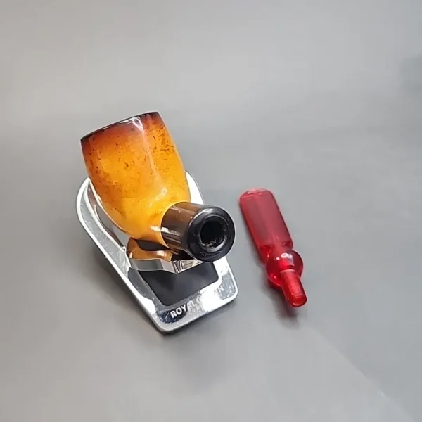 African Meerschaum Military Mount Block Meerschaum Pipe [SOLD OUT] - Image 11