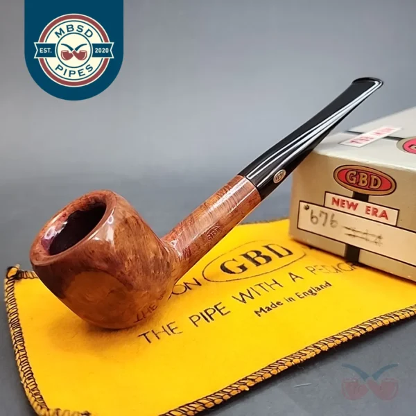 GBD New Era 676, Smooth Panel, Unsmoked (Pre-1980) [SOLD OUT]