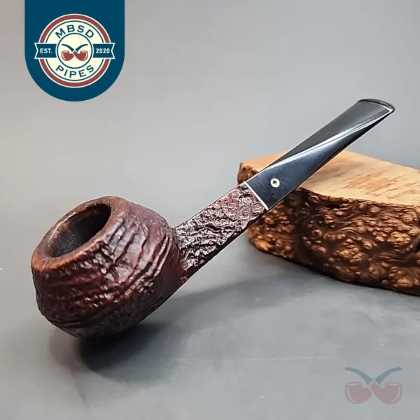 Kaywoodie Relief Grain 98B, Sandblasted Bulldog Estate Briar Pipe [SOLD OUT]