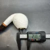 MBSD Meerschaum Deluxe, Rusticated Blowfish, Block Meerschaum Pipe, 9mm [SOLD OUT] - Image 12