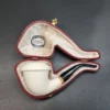 MBSD Meerschaum Deluxe, Bent Calabash, Block Meerschaum Pipe [SOLD OUT] - Image 3