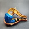 MBSD Meerschaum Deluxe, Blue Dublin, Block Meerschaum Pipe [SOLD OUT] - Image 3