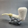 MBSD Meerschaum Deluxe, Rusticated Acorn, Block Meerschaum Pipe, 9mm [SOLD OUT] - Image 6