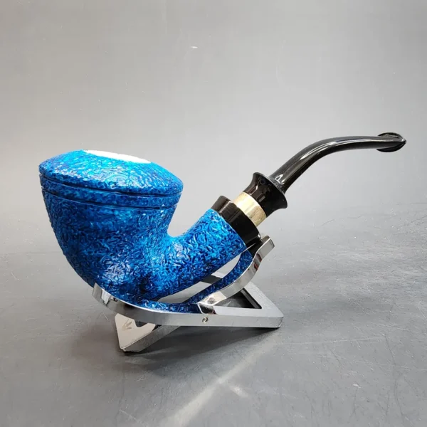MBSD Meerschaum Deluxe, Blue Dublin, Block Meerschaum Pipe [SOLD OUT] - Image 5