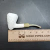 MBSD Meerschaum Deluxe, Rusticated Acorn, Block Meerschaum Pipe, 9mm [SOLD OUT] - Image 7