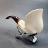 MBSD Meerschaum Deluxe, Freehand Block Meerschaum Pipe, 9mm [SOLD OUT] - Image 7