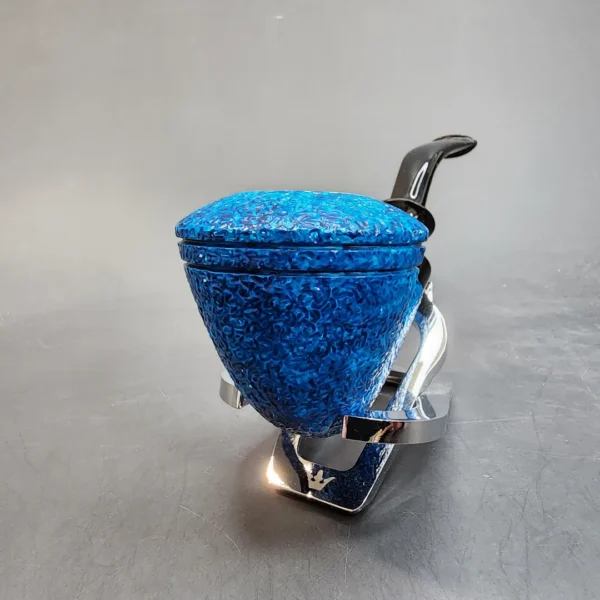 MBSD Meerschaum Deluxe, Blue Dublin, Block Meerschaum Pipe [SOLD OUT] - Image 6