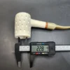 MBSD Meerschaum Deluxe, Lattice Poker, Block Meerschaum Pipe, 9mm [SOLD OUT] - Image 11