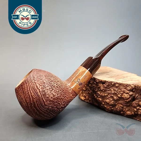 Morgan Pipes Arbutus 101, Sandblasted Brandy, New [SOLD OUT]