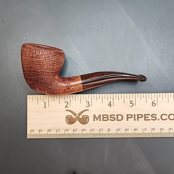 Morgan Pipes Arbutus 103, Sandblasted Dublin, Unsmoked [SOLD OUT] - Image 11