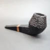 Morgan Pipes Blackjack 32, Sandblasted Black Rhodesian, Unsmoked [SOLD OUT] - Image 8