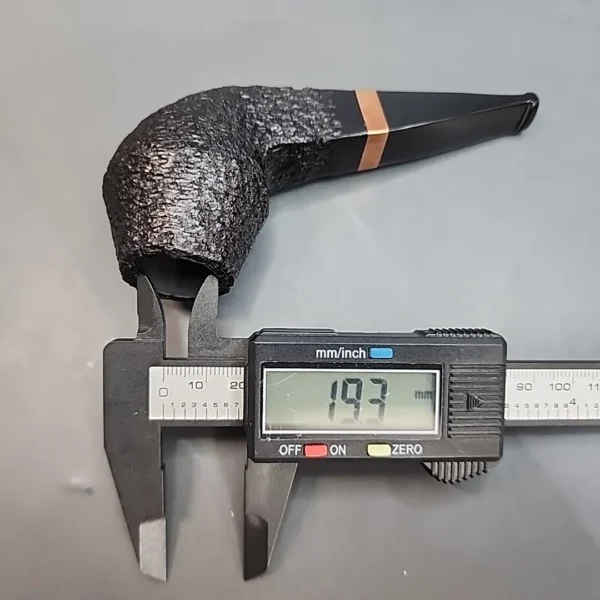Morgan Pipes Blackjack 32, Sandblasted Black Rhodesian, Unsmoked [SOLD OUT] - Image 13