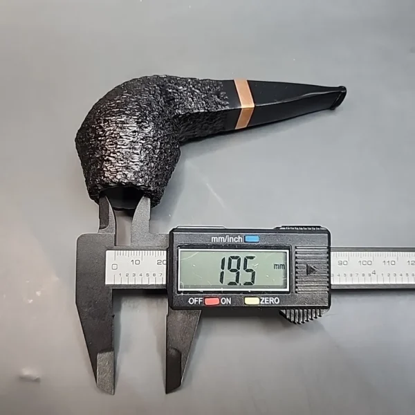 Morgan Pipes Blackjack 32, Black Sandblasted Rhodesian [SOLD OUT] - Image 10