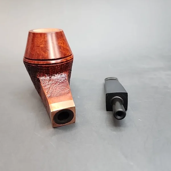 Morgan Pipes Blackjack 32, Partially Sandblasted Rhodesian, Unsmoked [SOLD OUT] - Image 12