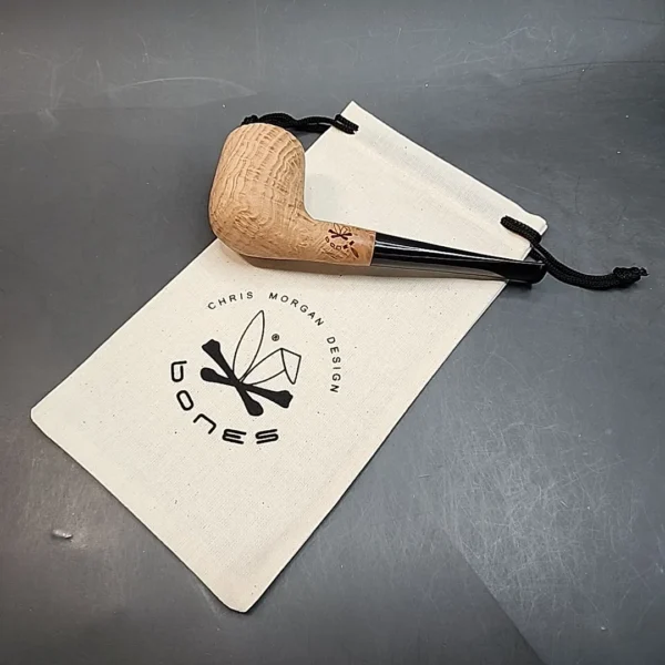 Morgan Pipes Bones, Sandblasted Billiard [SOLD OUT] - Image 12
