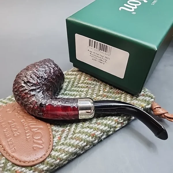 Peterson Pipe of the Year 2023, Rusticated X160, P-Lip [SOLD OUT] - Image 3