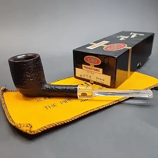 GBD Prehistoric 9435, Sandblasted Billiard, Unsmoked (Pre-1980) [SOLD OUT] - Image 3