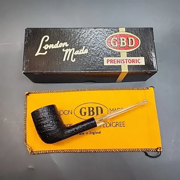 GBD Prehistoric 9435, Sandblasted Billiard, Unsmoked (Pre-1980) [SOLD OUT] - Image 4