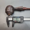 Buckeye Sandblasted Freehand Tobacco Pipe, USA [SOLD OUT] - Image 11