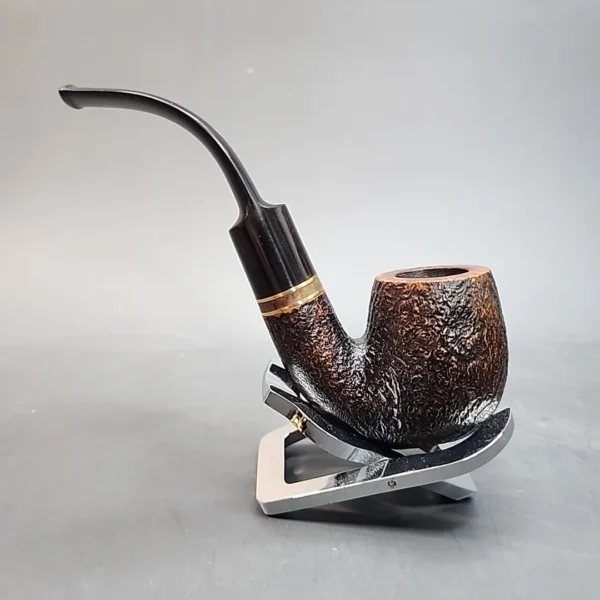 Savinelli Punto Oro Mister G 614, Sandblasted Oom Paul, Italian Estates [SOLD OUT] - Image 7