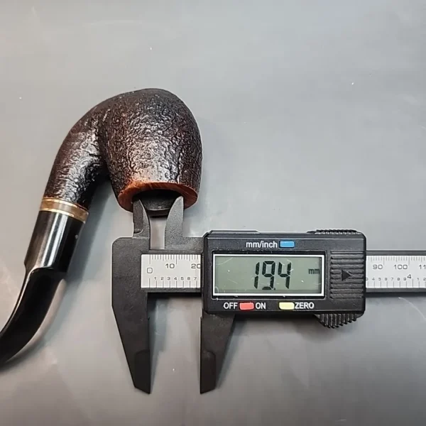Savinelli Punto Oro Mister G 614, Sandblasted Oom Paul, Italian Estates [SOLD OUT] - Image 11