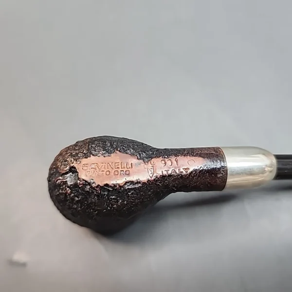 Savinelli Punto Oro 901, Sandblasted Opera, Italian Estates [SOLD OUT] - Image 8