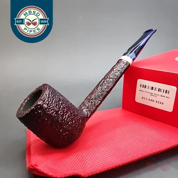 Savinelli 2023 Saint Nicholas 804 KS Straight Canadian, 6mm [SOLD OUT]